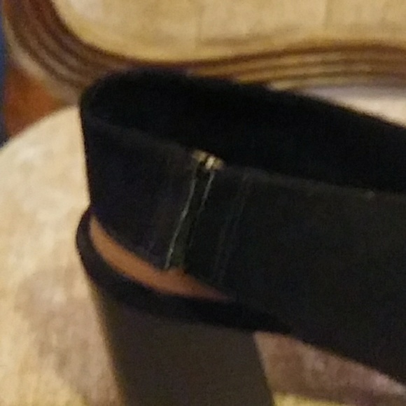 Metaphor black open toed platform heels size 7M - Picture 2 of 7